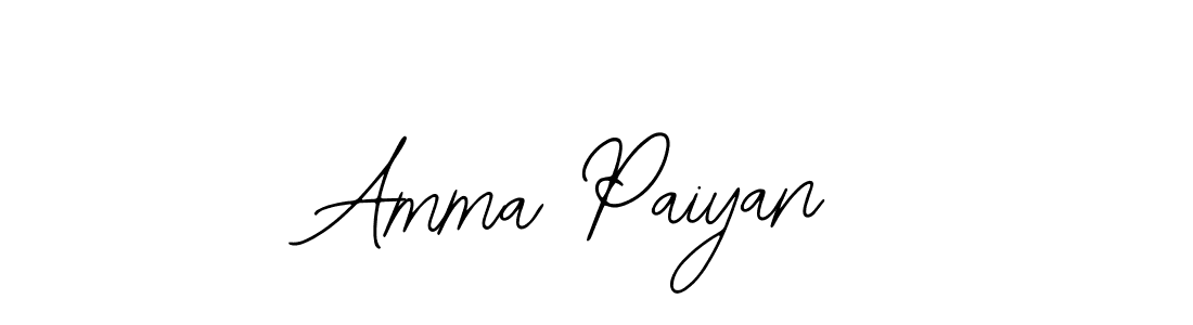 Create a beautiful signature design for name Amma Paiyan. With this signature (Bearetta-2O07w) fonts, you can make a handwritten signature for free. Amma Paiyan signature style 12 images and pictures png