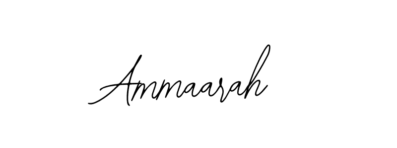 if you are searching for the best signature style for your name Ammaarah. so please give up your signature search. here we have designed multiple signature styles  using Bearetta-2O07w. Ammaarah signature style 12 images and pictures png