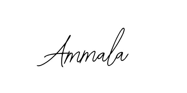 Use a signature maker to create a handwritten signature online. With this signature software, you can design (Bearetta-2O07w) your own signature for name Ammala. Ammala signature style 12 images and pictures png