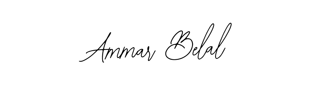 How to Draw Ammar Belal signature style? Bearetta-2O07w is a latest design signature styles for name Ammar Belal. Ammar Belal signature style 12 images and pictures png