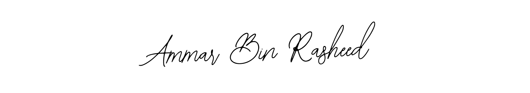 Make a beautiful signature design for name Ammar Bin Rasheed. With this signature (Bearetta-2O07w) style, you can create a handwritten signature for free. Ammar Bin Rasheed signature style 12 images and pictures png