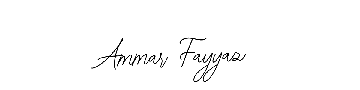 How to Draw Ammar Fayyaz signature style? Bearetta-2O07w is a latest design signature styles for name Ammar Fayyaz. Ammar Fayyaz signature style 12 images and pictures png