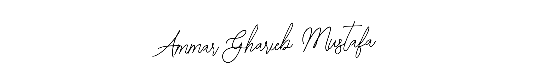 How to make Ammar Gharieb Mustafa signature? Bearetta-2O07w is a professional autograph style. Create handwritten signature for Ammar Gharieb Mustafa name. Ammar Gharieb Mustafa signature style 12 images and pictures png