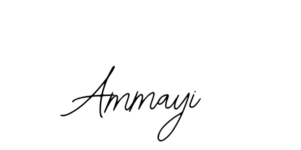 Use a signature maker to create a handwritten signature online. With this signature software, you can design (Bearetta-2O07w) your own signature for name Ammayi. Ammayi signature style 12 images and pictures png