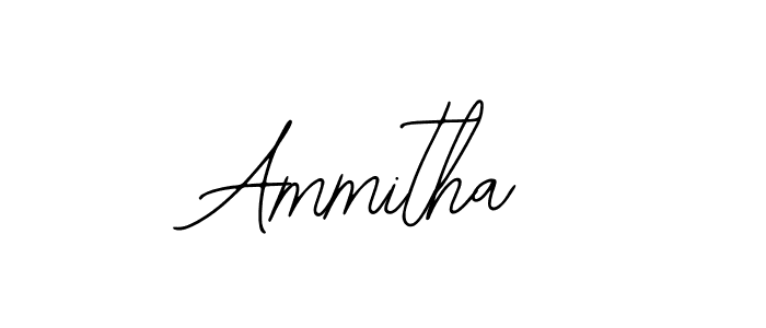 Ammitha stylish signature style. Best Handwritten Sign (Bearetta-2O07w) for my name. Handwritten Signature Collection Ideas for my name Ammitha. Ammitha signature style 12 images and pictures png