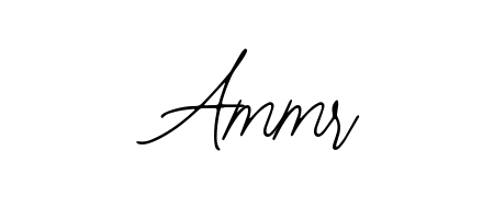 How to make Ammr signature? Bearetta-2O07w is a professional autograph style. Create handwritten signature for Ammr name. Ammr signature style 12 images and pictures png