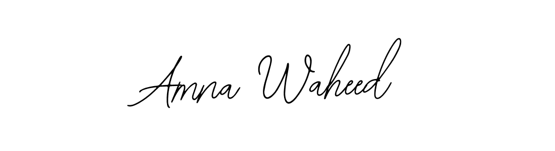 It looks lik you need a new signature style for name Amna Waheed. Design unique handwritten (Bearetta-2O07w) signature with our free signature maker in just a few clicks. Amna Waheed signature style 12 images and pictures png