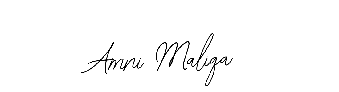 It looks lik you need a new signature style for name Amni Maliqa. Design unique handwritten (Bearetta-2O07w) signature with our free signature maker in just a few clicks. Amni Maliqa signature style 12 images and pictures png