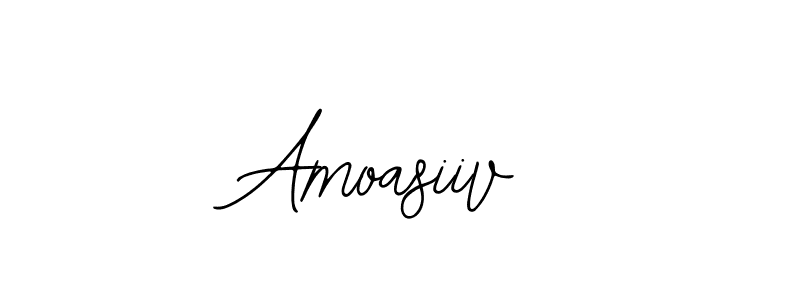 Make a beautiful signature design for name Amoasiiv. With this signature (Bearetta-2O07w) style, you can create a handwritten signature for free. Amoasiiv signature style 12 images and pictures png