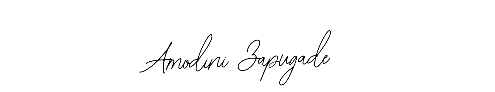 Create a beautiful signature design for name Amodini Zapugade. With this signature (Bearetta-2O07w) fonts, you can make a handwritten signature for free. Amodini Zapugade signature style 12 images and pictures png