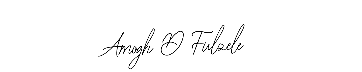 Use a signature maker to create a handwritten signature online. With this signature software, you can design (Bearetta-2O07w) your own signature for name Amogh D Fulzele. Amogh D Fulzele signature style 12 images and pictures png