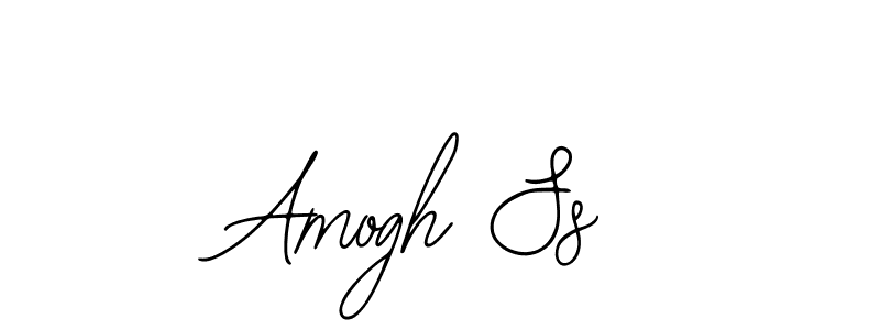 Also You can easily find your signature by using the search form. We will create Amogh Ss name handwritten signature images for you free of cost using Bearetta-2O07w sign style. Amogh Ss signature style 12 images and pictures png