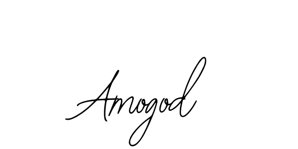 How to make Amogod signature? Bearetta-2O07w is a professional autograph style. Create handwritten signature for Amogod name. Amogod signature style 12 images and pictures png