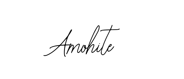 How to make Amohite signature? Bearetta-2O07w is a professional autograph style. Create handwritten signature for Amohite name. Amohite signature style 12 images and pictures png