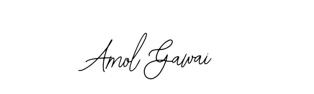 Create a beautiful signature design for name Amol Gawai. With this signature (Bearetta-2O07w) fonts, you can make a handwritten signature for free. Amol Gawai signature style 12 images and pictures png