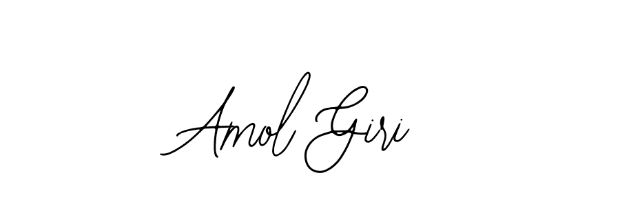 Amol Giri stylish signature style. Best Handwritten Sign (Bearetta-2O07w) for my name. Handwritten Signature Collection Ideas for my name Amol Giri. Amol Giri signature style 12 images and pictures png