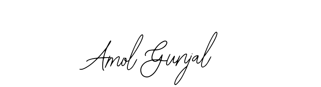 Also You can easily find your signature by using the search form. We will create Amol Gunjal name handwritten signature images for you free of cost using Bearetta-2O07w sign style. Amol Gunjal signature style 12 images and pictures png