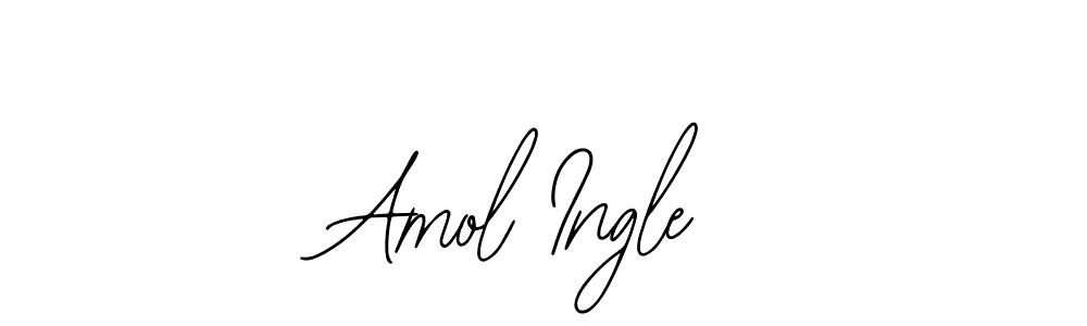 Make a beautiful signature design for name Amol Ingle. With this signature (Bearetta-2O07w) style, you can create a handwritten signature for free. Amol Ingle signature style 12 images and pictures png