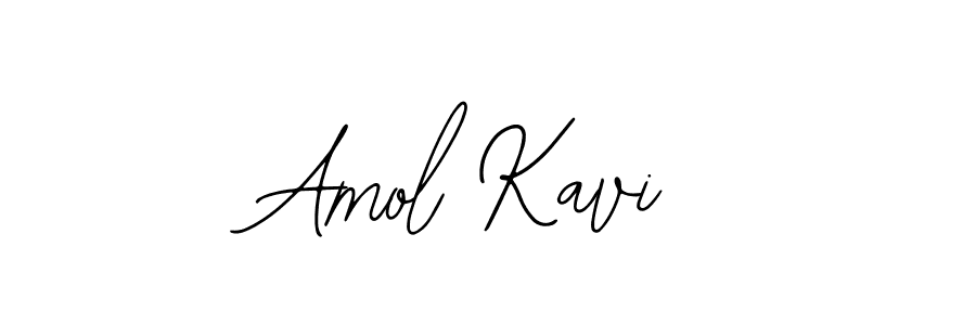 How to make Amol Kavi name signature. Use Bearetta-2O07w style for creating short signs online. This is the latest handwritten sign. Amol Kavi signature style 12 images and pictures png