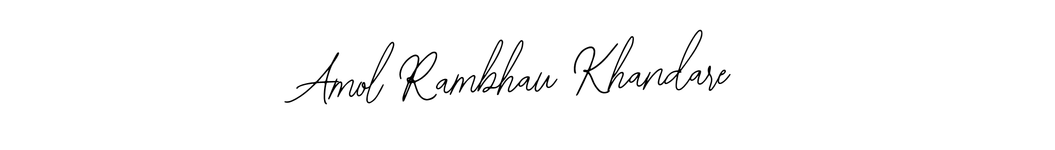 Similarly Bearetta-2O07w is the best handwritten signature design. Signature creator online .You can use it as an online autograph creator for name Amol Rambhau Khandare. Amol Rambhau Khandare signature style 12 images and pictures png