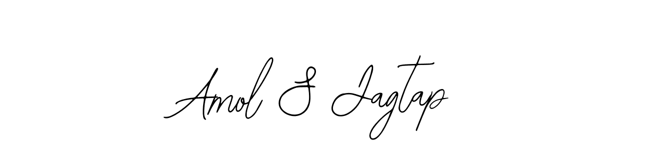 Make a beautiful signature design for name Amol S Jagtap. With this signature (Bearetta-2O07w) style, you can create a handwritten signature for free. Amol S Jagtap signature style 12 images and pictures png