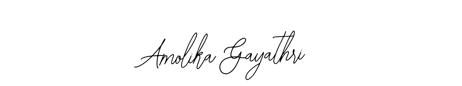 Make a short Amolika Gayathri signature style. Manage your documents anywhere anytime using Bearetta-2O07w. Create and add eSignatures, submit forms, share and send files easily. Amolika Gayathri signature style 12 images and pictures png