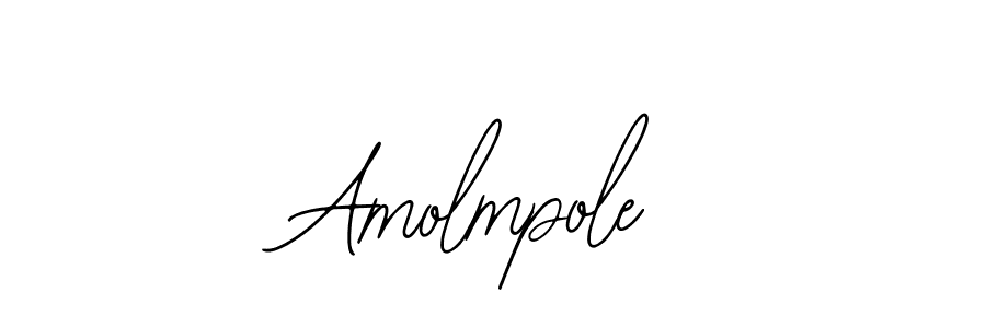 Create a beautiful signature design for name Amolmpole. With this signature (Bearetta-2O07w) fonts, you can make a handwritten signature for free. Amolmpole signature style 12 images and pictures png