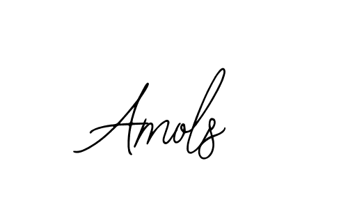 You should practise on your own different ways (Bearetta-2O07w) to write your name (Amols) in signature. don't let someone else do it for you. Amols signature style 12 images and pictures png