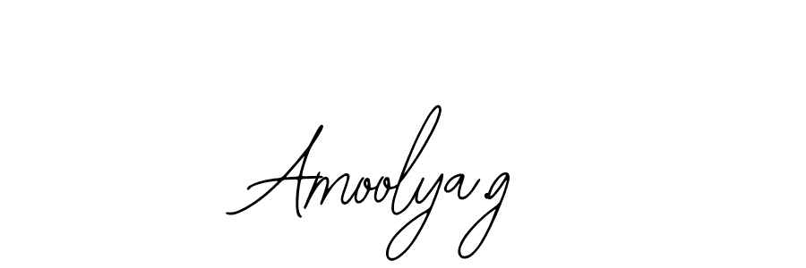 Use a signature maker to create a handwritten signature online. With this signature software, you can design (Bearetta-2O07w) your own signature for name Amoolya.g. Amoolya.g signature style 12 images and pictures png