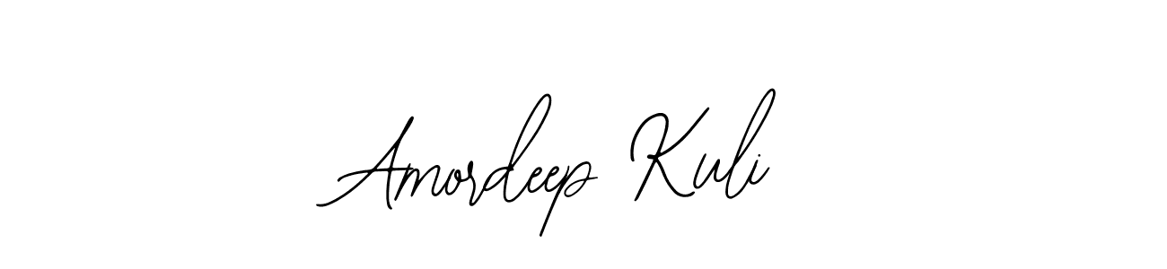 Also we have Amordeep Kuli name is the best signature style. Create professional handwritten signature collection using Bearetta-2O07w autograph style. Amordeep Kuli signature style 12 images and pictures png