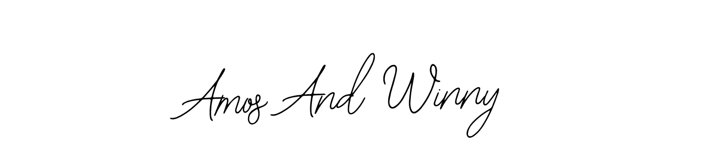 You can use this online signature creator to create a handwritten signature for the name Amos And Winny. This is the best online autograph maker. Amos And Winny signature style 12 images and pictures png