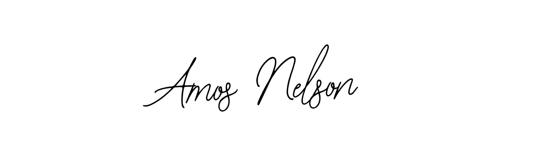 It looks lik you need a new signature style for name Amos Nelson. Design unique handwritten (Bearetta-2O07w) signature with our free signature maker in just a few clicks. Amos Nelson signature style 12 images and pictures png