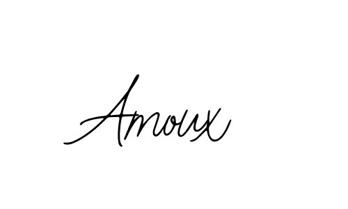 Use a signature maker to create a handwritten signature online. With this signature software, you can design (Bearetta-2O07w) your own signature for name Amoux. Amoux signature style 12 images and pictures png