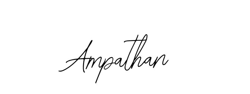 Use a signature maker to create a handwritten signature online. With this signature software, you can design (Bearetta-2O07w) your own signature for name Ampathan. Ampathan signature style 12 images and pictures png