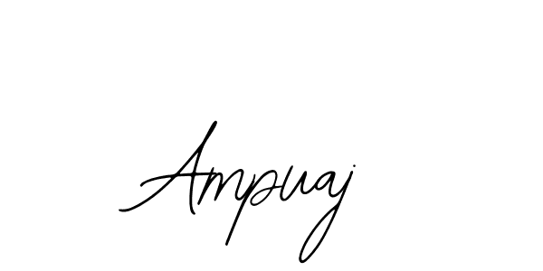 if you are searching for the best signature style for your name Ampuaj. so please give up your signature search. here we have designed multiple signature styles  using Bearetta-2O07w. Ampuaj signature style 12 images and pictures png