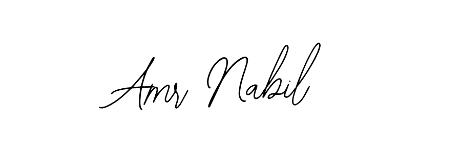 Design your own signature with our free online signature maker. With this signature software, you can create a handwritten (Bearetta-2O07w) signature for name Amr Nabil. Amr Nabil signature style 12 images and pictures png