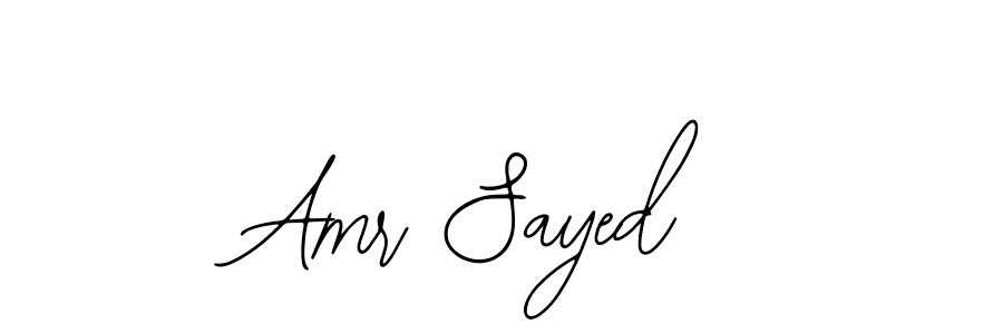 Amr Sayed stylish signature style. Best Handwritten Sign (Bearetta-2O07w) for my name. Handwritten Signature Collection Ideas for my name Amr Sayed. Amr Sayed signature style 12 images and pictures png