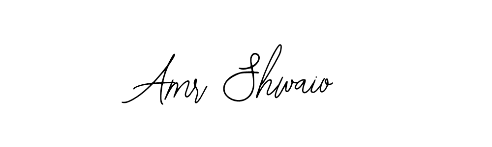 if you are searching for the best signature style for your name Amr Shwaio. so please give up your signature search. here we have designed multiple signature styles  using Bearetta-2O07w. Amr Shwaio signature style 12 images and pictures png