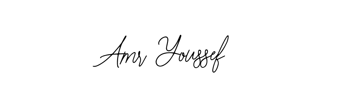 How to make Amr Youssef name signature. Use Bearetta-2O07w style for creating short signs online. This is the latest handwritten sign. Amr Youssef signature style 12 images and pictures png