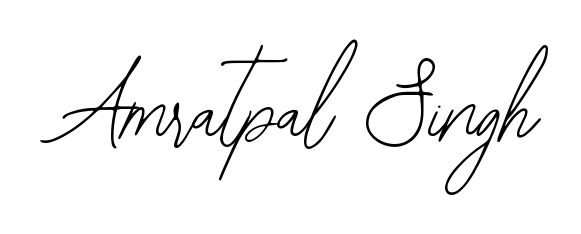 The Bearetta-2O07w font transforms the name Amratpal Singh into an executive sign with sharp precision and distinguished character. Amratpal Singh signature style 12 images and pictures png
