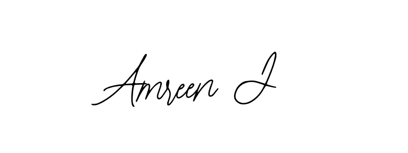 You can use this online signature creator to create a handwritten signature for the name Amreen J. This is the best online autograph maker. Amreen J signature style 12 images and pictures png