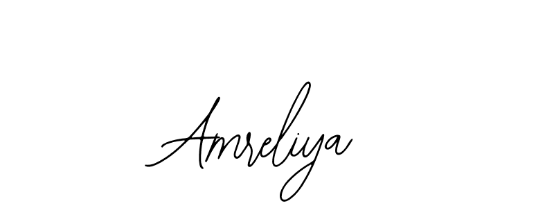 How to make Amreliya signature? Bearetta-2O07w is a professional autograph style. Create handwritten signature for Amreliya name. Amreliya signature style 12 images and pictures png