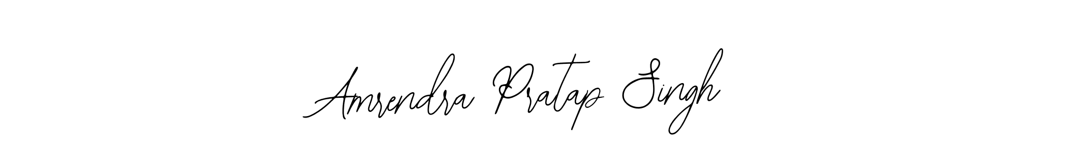 Design your own signature with our free online signature maker. With this signature software, you can create a handwritten (Bearetta-2O07w) signature for name Amrendra Pratap Singh. Amrendra Pratap Singh signature style 12 images and pictures png