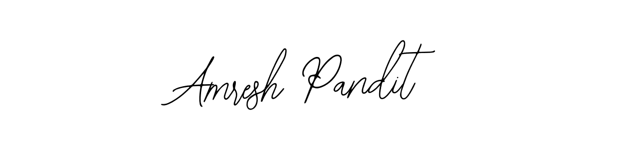 Amresh Pandit stylish signature style. Best Handwritten Sign (Bearetta-2O07w) for my name. Handwritten Signature Collection Ideas for my name Amresh Pandit. Amresh Pandit signature style 12 images and pictures png