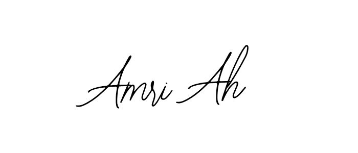 Make a beautiful signature design for name Amri Ah. With this signature (Bearetta-2O07w) style, you can create a handwritten signature for free. Amri Ah signature style 12 images and pictures png