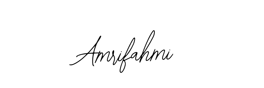 Make a beautiful signature design for name Amrifahmi. With this signature (Bearetta-2O07w) style, you can create a handwritten signature for free. Amrifahmi signature style 12 images and pictures png