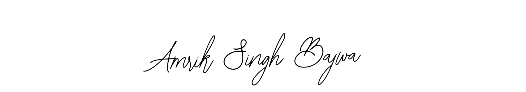 How to make Amrik Singh Bajwa signature? Bearetta-2O07w is a professional autograph style. Create handwritten signature for Amrik Singh Bajwa name. Amrik Singh Bajwa signature style 12 images and pictures png