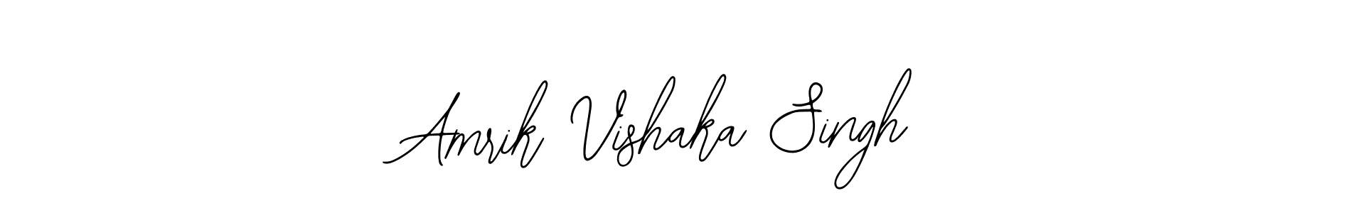 You should practise on your own different ways (Bearetta-2O07w) to write your name (Amrik Vishaka Singh) in signature. don't let someone else do it for you. Amrik Vishaka Singh signature style 12 images and pictures png