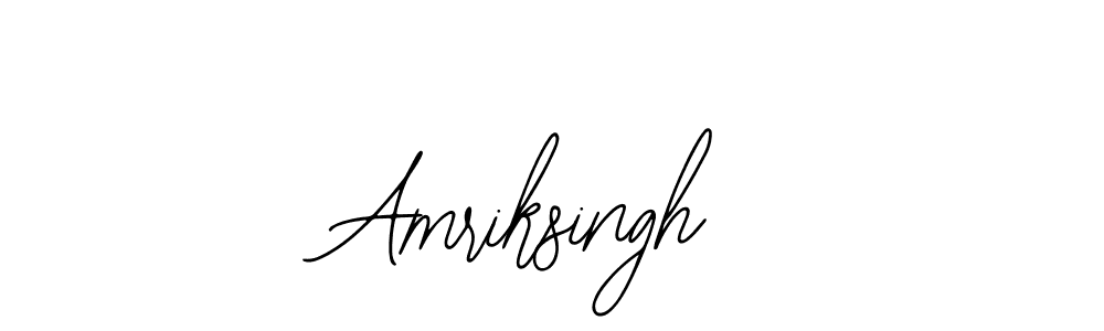 The best way (Bearetta-2O07w) to make a short signature is to pick only two or three words in your name. The name Amriksingh include a total of six letters. For converting this name. Amriksingh signature style 12 images and pictures png