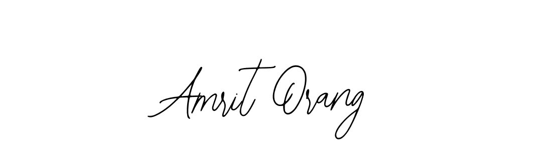Design your own signature with our free online signature maker. With this signature software, you can create a handwritten (Bearetta-2O07w) signature for name Amrit Orang. Amrit Orang signature style 12 images and pictures png